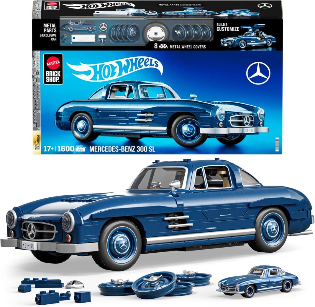 Matell Brick Shop Hot Wheels Mercedes Benz 300 SL