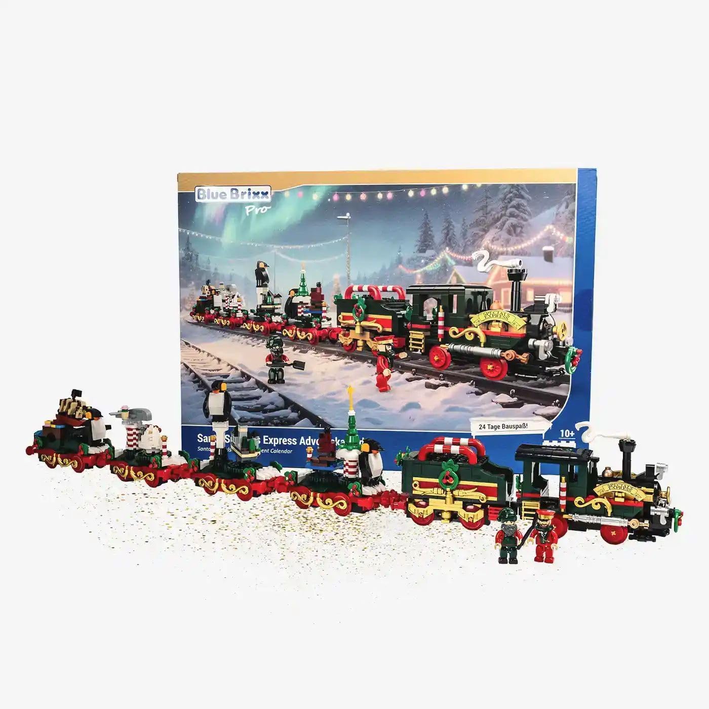 Bluebrixx Adventskalender Santa Specials Express