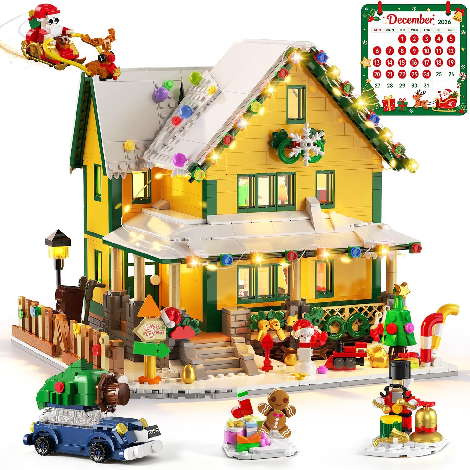 Insoon Adventskalender Weihnachtshaus