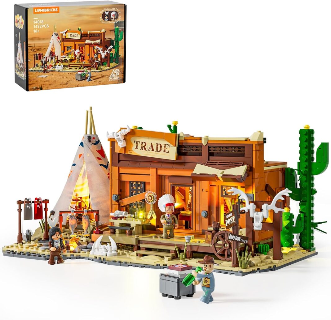 Lumibricks Western Fur Trading Post 14018